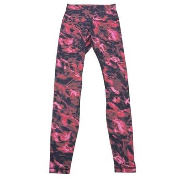 Lululemon Align High-Rise Pant 28" Nulu In Intensity Pink Blossom Multi Size 4 - Picture 2 of 6